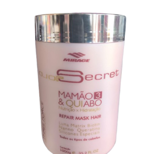 Mirage Color Secret Mamão & Quiabo - Máscara Reparadora Capilar